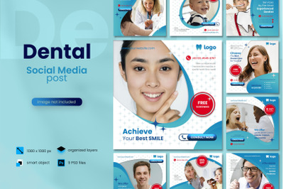 Dental Social Media Post template