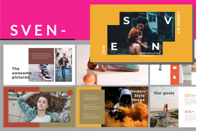 Sven Lookbook - Creative Powerpoint Template