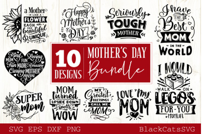 Mother&#039;s Day SVG bundle 10 designs Mother&#039;s Day SVG