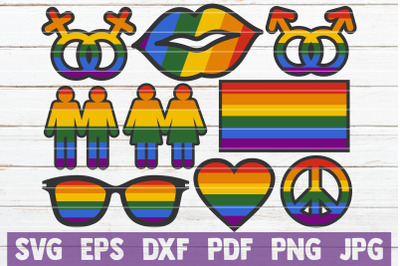 Gay Pride Elements Bundle