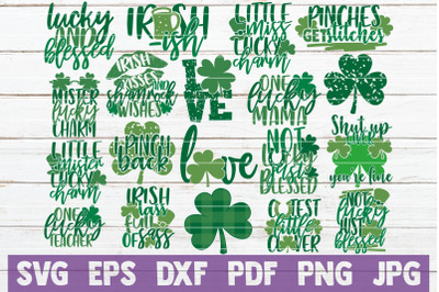 St Patrick&#039;s Day Bundle | Irish SVG Cut Files