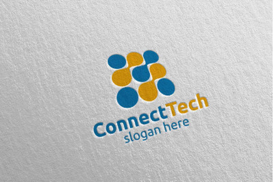 Technology Logo and electronic 1