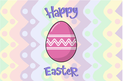 Purple Easter Egg