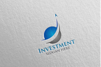 Investment Marketing Financial Logo 12