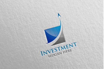 Investment Marketing Financial Logo 13