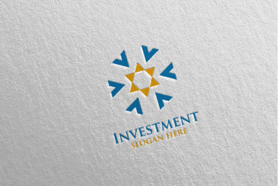 Investment Marketing Financial Logo 14