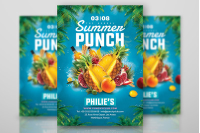 Summer Punch Flyer