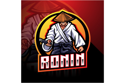 Ronin esport mascot