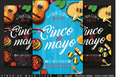 Cinco de Mayo Flyer