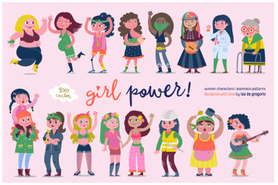 Girl Power! Women Characters