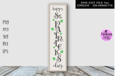 Happy St Patricks day sign svg, St Patricks day svg