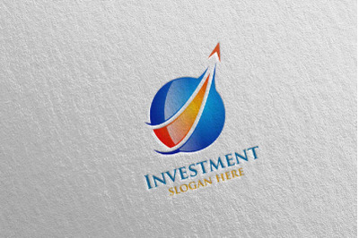 Investment Marketing Financial Logo 16