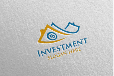 Investment Marketing Financial Logo 17