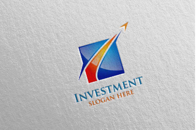 Investment Marketing Financial Logo 19