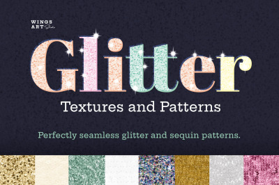Glitter Textures and Patterns