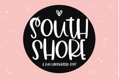 South Shore - Fun Handwritten Font