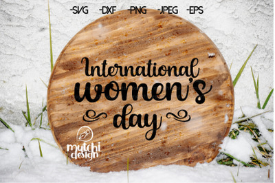 International Womans Day SVG
