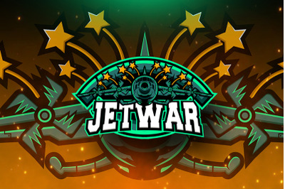 Jetwar Esport Logo Template