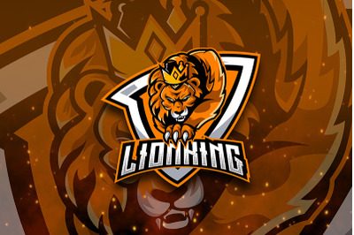 Lion Esport Logo Template