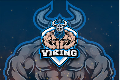Viking Esport Logo Template