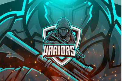 Warior Logo template