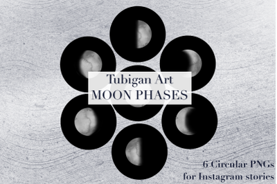 Moon Phases for Instagram Story Highlights
