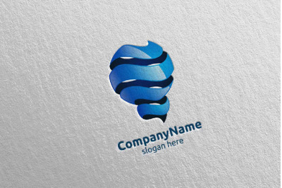 Bulb Creative Idea Logo