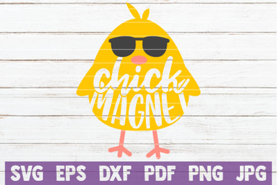 Chick Magnet SVG Cut File