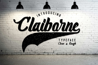 Claiborne - Baseball typeface