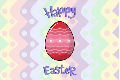 Easter Red Egg