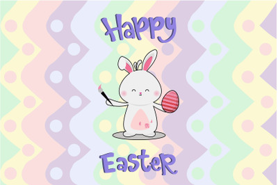 Easter Bunny Egg  Illustration