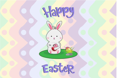 Easter Bunny Egg  Illustration