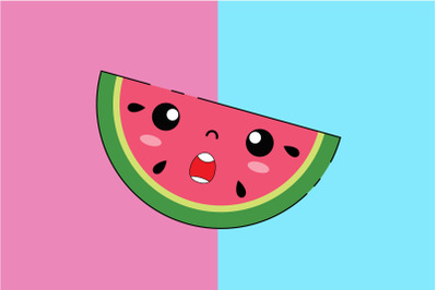 Kawaii Cute Watermelon