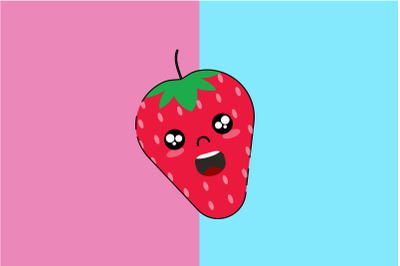 Kawaii Cute Strawberry