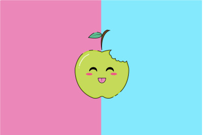 Kawaii Cute Apple