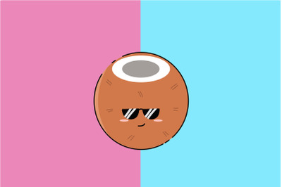 Kawaii Cute Coconut