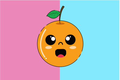 Kawaii Cute Orange