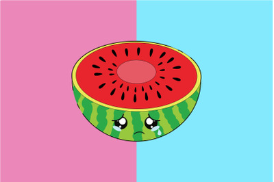 Kawaii Cute Watermelon