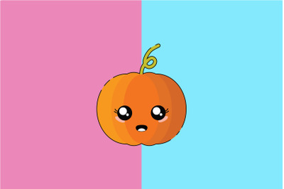 Kawaii Cute Pumpkin Art