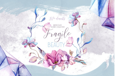 Watercolor collection Frost Beauty