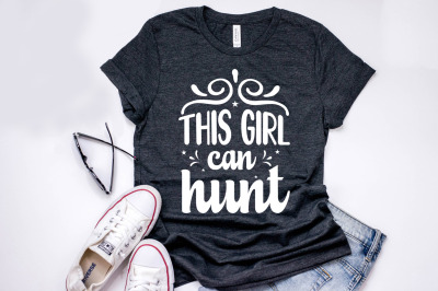 This Girl Can Hunt - Easter SVG Cut Files