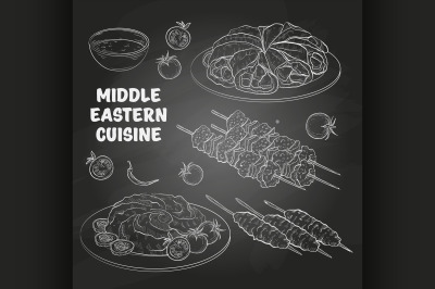 Middle Eastern cuisine, arabian dishes