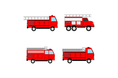 fire trucks