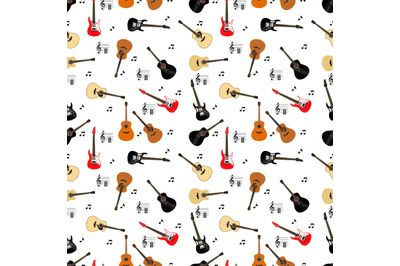 guitars pattern