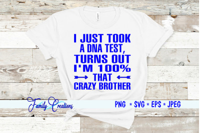 I Just Took A DNA Test, Turns Out I&#039;M 100% That Crazy Brother