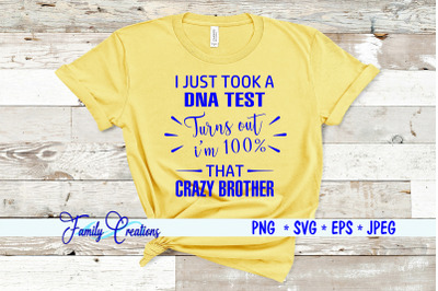 I Just Took A DNA Test - Crazy Brother