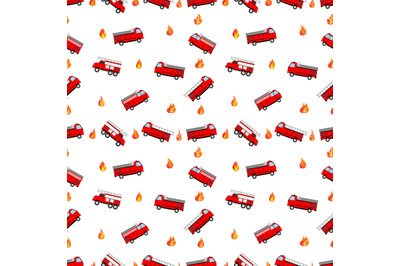 fire engine truck pattern