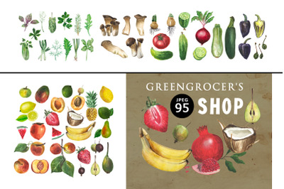 Greengrocer&#039;s shop