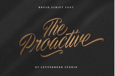 The Proactive Script