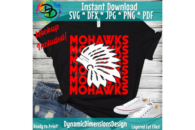 Mohawks svg, Football svg, mohawks, svg, football mohawk, shirt, grung